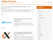 Tablet Screenshot of martinfournier.com